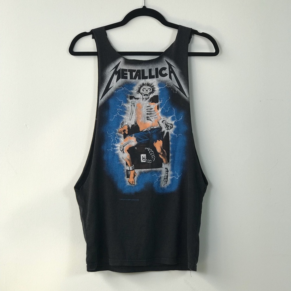 Vintage Metallica Tank (Ride The Lightning)